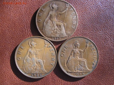 АНГЛИЯ 5 монет 1917-1977 гг. Предпродажная. - Изображение 078