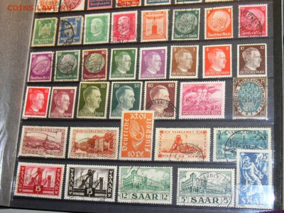Большой лот марок III РЕЙХА, SAAR , Союзники - P1960425.JPG