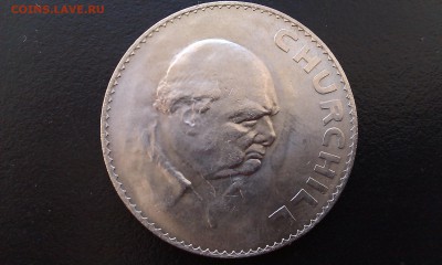 Великобритания 1 крона 1965 У.Черчилль до 8.10 _ 22:00 - IMAG2402