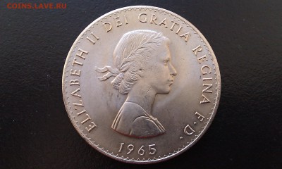 Великобритания 1 крона 1965 У.Черчилль до 8.10 _ 22:00 - IMAG2404