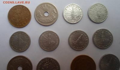 Монеты мира. Предпродажная оценка - смесь румыния-.JPG