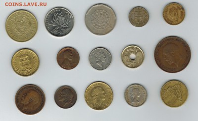 15 Разных монет мира до 06.10.2014 - 1 3