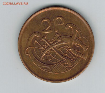 Ирландия 2 пенни 1990 до 06.10.2014   22-00 - 1 5