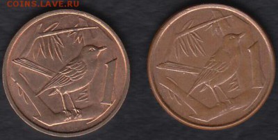 Каймановы Острова 1 цент 1972, 1992 до 06.10.2014 22-00 - Кайманы а