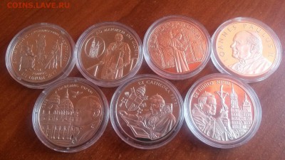 МАЛЬТИЙСКИЙ ОРДЕН 10лир 2005г. 7монет - 20141005_144928