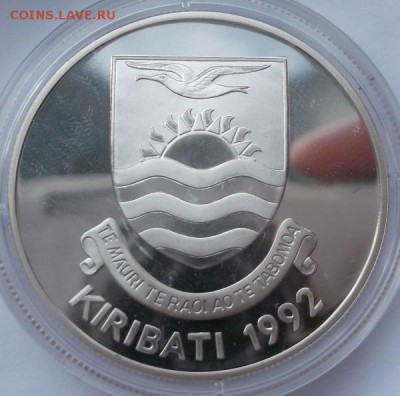 20 долларов 1992 Кирибати пруф капсула до 10 10 23-00 мск - DSCF5167