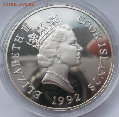 50 долларов 1992 Острова Кука пруф капсула до 10 10 23-00 мс - DSCF5177