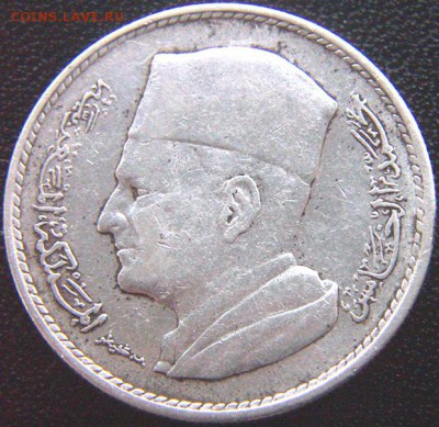 Марокко_серебряный дирхам 1960; до 06.10_22.08мск - 8765