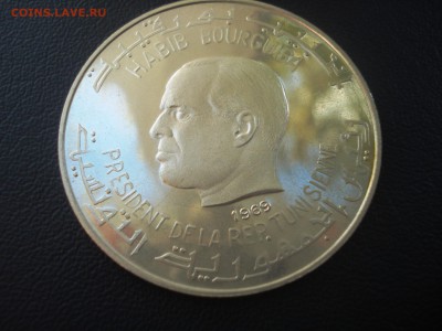 ТУНИС 1 динар 1969 НЕПТУН до 09.10 - Аверс2.JPG