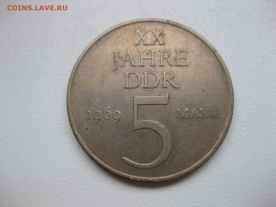 ГДР,5 марок 1969г(20 лет ГДР,норм)!до 8.10.2014 - IMG_0230.JPG