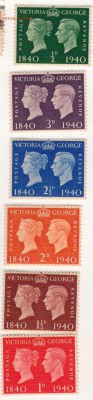 Марки Великобритании 1940 (6шт) до 13.10.14 в 22.00мск (А14) - 2-вел1940