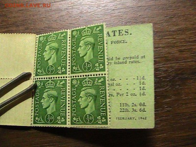 Марки Великобритании 1945 скрепление 13.10 в 22.00мск (А14) - IMG_1880.JPG