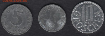 Австрия 1, 5 и 10 грошей до 09.10.2014 22-00 - Австрия а