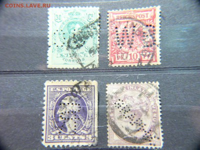 Старинные марки  с перфинами (перфорацией) - P1960913.JPG