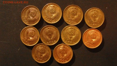 30 монет СССР, 1,2,3,5копеек. Монеты с мешка. - DSC09719.JPG