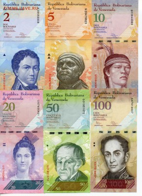 ВЕНЕСУЭЛА, 2-100 боливар UNC до 12 окт. 2014 г. 22-00 мск - img5251200