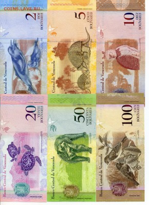 ВЕНЕСУЭЛА, 2-100 боливар UNC до 12 окт. 2014 г. 22-00 мск - img526800