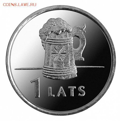 Монеты довоенной Прибалтики. - [18] 2011 Alus kauss 1 lats r