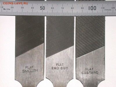 1 руб. 2011г.  Ну очень интересный брачек. - FilesFlat-Smooth-2ndCut-Bastard