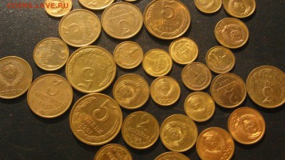 30 монет СССР, 1,2,3,5копеек. Монеты с мешка. - DSC09726.JPG