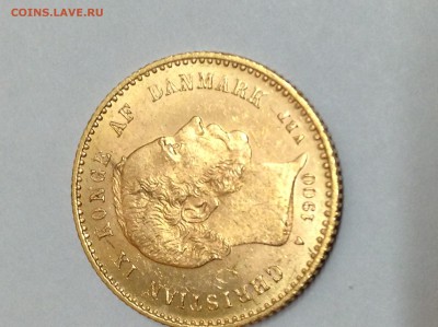 Золото Дания 10 крон 1900г На оценку ну и оригинальность - image-10-10-14-20-36-1