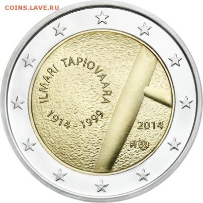 Юбилейные и памятные 2 евро 2011 - ... гг - FI_2e2014_ILMARI_TAPIOVAARA