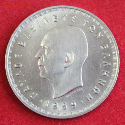 КОРОЛЕВСТВО ГРЕЦИЯ 10 драхм 1959г. В БЛЕСКЕ до 17.10.14г в22 - IMG_1742.JPG