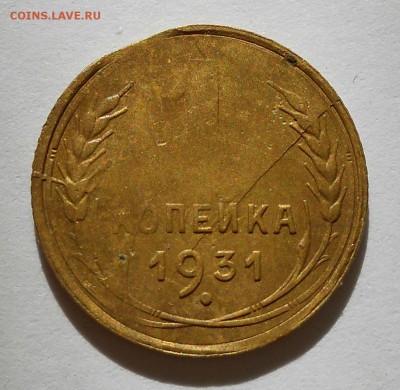 1 копейка 1931г. Три вида брака. Оценка. - DSCN5814.JPG