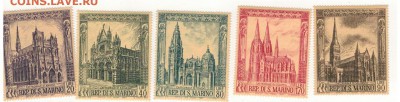 МАРКИ САН-МАРИНО (5ШТ) ДО 16.10.14 В 22.00МСК (А14) - 2-1с-м