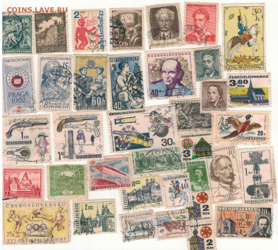 МАРКИ ЧЕХОСЛОВАКИИ (63ШТ) ДО 16.10.14 В 22.00МСК (9403) - 2-чсср