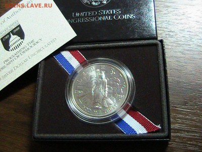Ag США 1$ 1989D ЮБИЛЕЙ КОНГРЕССА 16.10.14 В 22.00МСК (А19) - IMG_1907.JPG