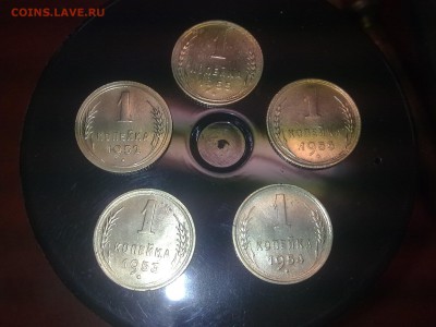Копейки 5шт. 1952,53,54,55г.  14.10  22.00мск. - Фото0223