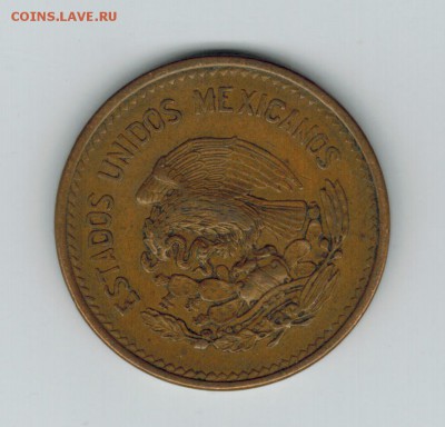 Мексика 20 центаво 1944 до 14.10.2014   22-00 - 1 15