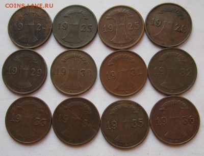 Германия рейспфеннинги 1924-1936гг 12шт  до 16.10.14 в 22.00 - IMG_1643.JPG