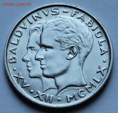 Бельгия 50 франков 1960. Серебро. - 8