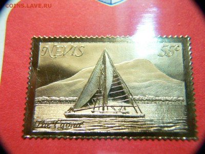 ЗОЛОТАЯ МАРКА 750 пробы с ЯХТОЙ. НЕВИС - P1970324.JPG