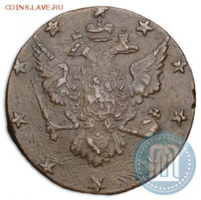Кладовые 10 копеек 1762 г. - 1