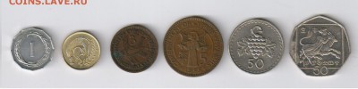 СТАРЫЙ КИПР - 6 монет 1955 - 1996гг до 19.10.2014г 21-00 - КИПР9