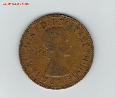 Великобритания 1 пенни 1964 до 15.10.2014   22-00 - 1 16