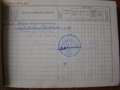 ЛЁТНАЯ КНИЖКА ОФИЦЕРА ВВС - 1949 год до 19.10.2014г 21-00 - DSC02488.JPG