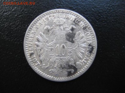1872 Австрия, 10 кр, серебро, до 20.10 в 22-10 мск - IMG_2701.JPG