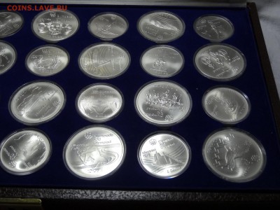 Олимпийские серебряные монеты UNC Proof ОИ-80, ОИ-76 - DSC05337.JPG