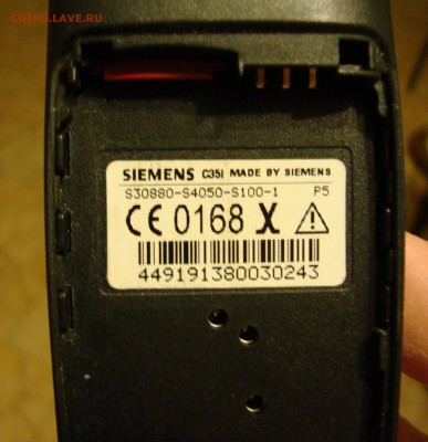 мобильный телефон сименс С35  сборка Германия - DSC05741.JPG