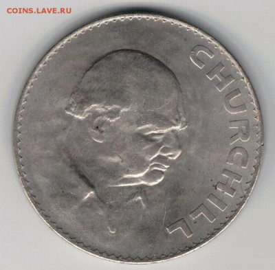 Великобритания крона 1965 Черчилль 20.10 в 22.00мск (9410) - 4-вел65а