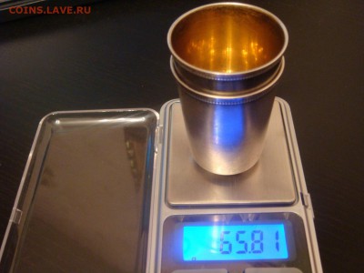 Стопки,серебро 916---2 шт. - DSC00122