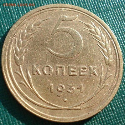 5 копеек 1931 СССР до 22:00 21.10.14 - DSC04114.JPG