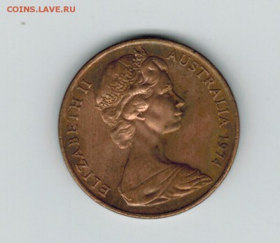 Австралия 2 цента 1974 до 17.10.2014   22-00 - 1 33