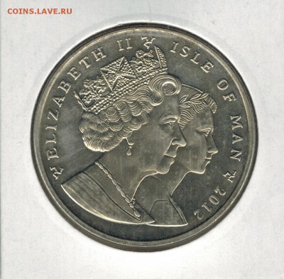 Остров Мэн 1 крона 2012 до 18.10.2014   22-00 - 1 5