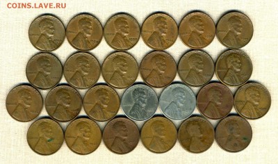 1 цент США 1913 - 1958 гг. - img794