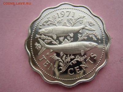 Багамы: Ag-925 5 долларов 1971 PROOF до 16.10.14 22-00 - Багамы 10 центов 1971-1.JPG